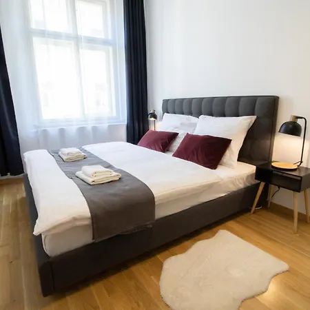 Krakovska Cr Apartments Prag Zimmer foto